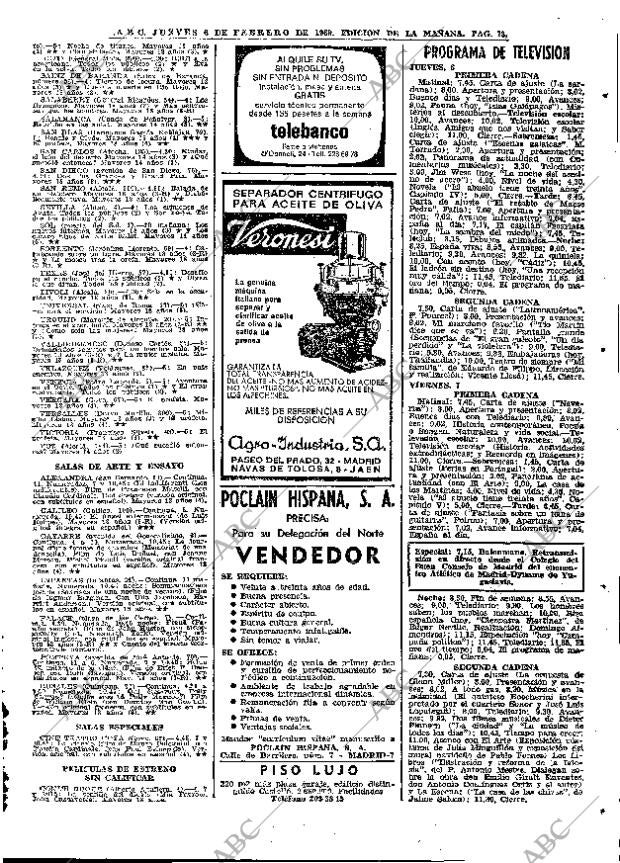 ABC MADRID 06-02-1969 página 73