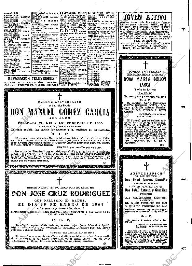 ABC MADRID 06-02-1969 página 89