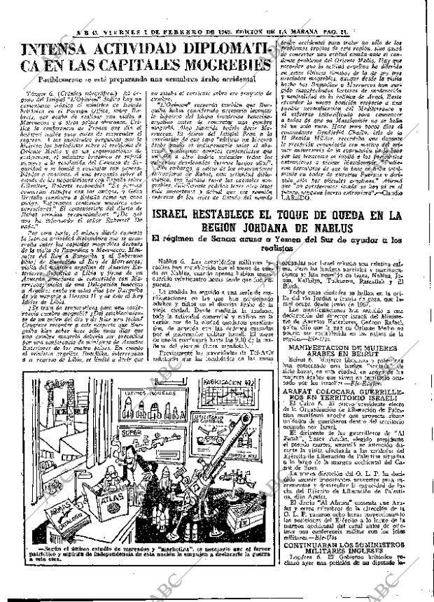 ABC MADRID 07-02-1969 página 21