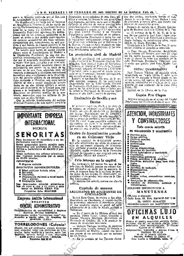 ABC MADRID 07-02-1969 página 40