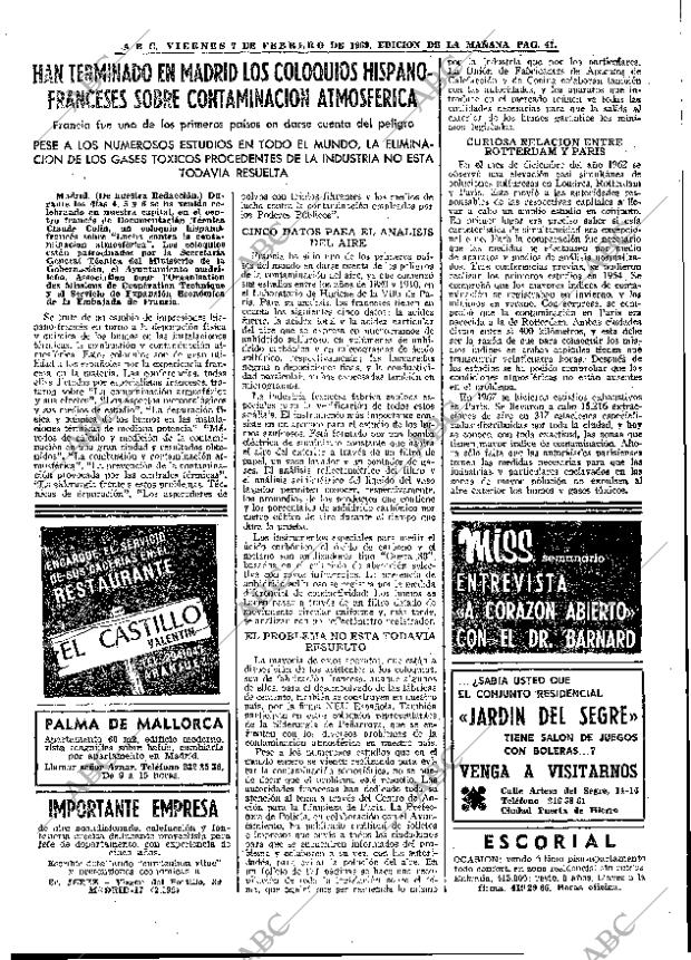 ABC MADRID 07-02-1969 página 41
