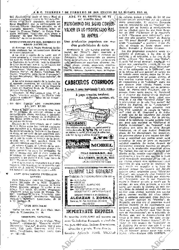 ABC MADRID 07-02-1969 página 64