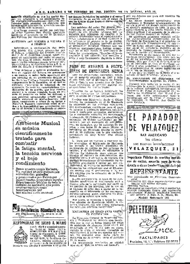 ABC MADRID 08-02-1969 página 34