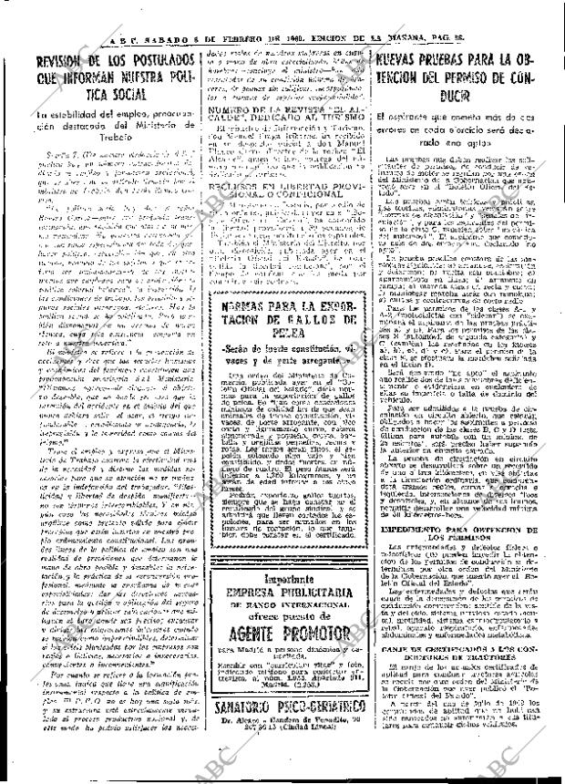 ABC MADRID 08-02-1969 página 36