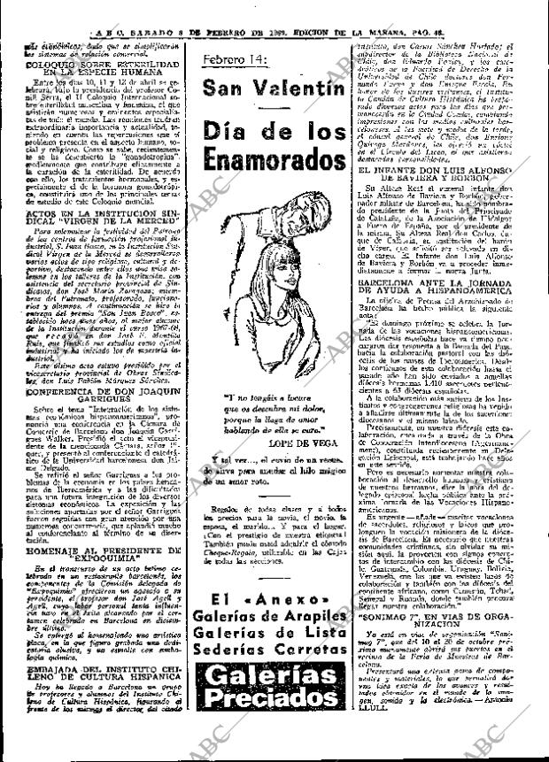 ABC MADRID 08-02-1969 página 46