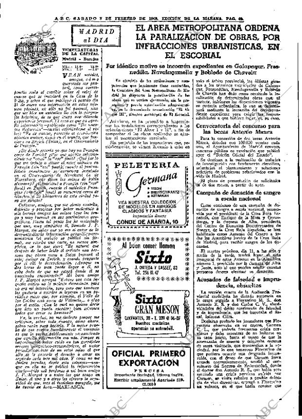 ABC MADRID 08-02-1969 página 49