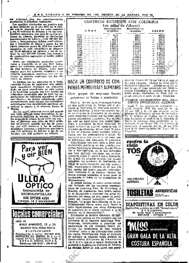 ABC MADRID 08-02-1969 página 58