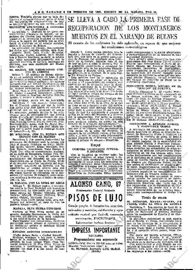 ABC MADRID 08-02-1969 página 64