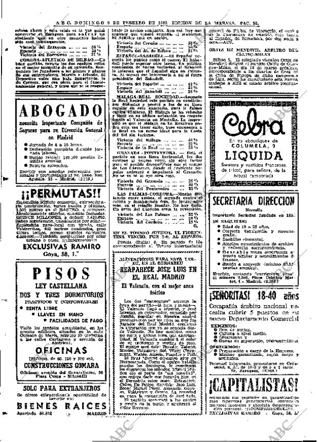 ABC MADRID 09-02-1969 página 56