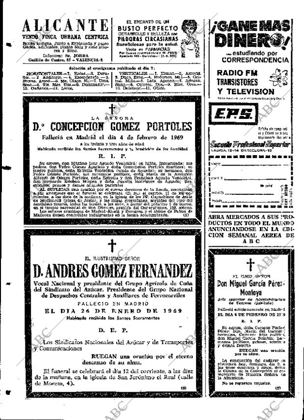 ABC MADRID 09-02-1969 página 84