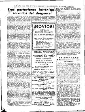 ABC SEVILLA 09-02-1969 página 28