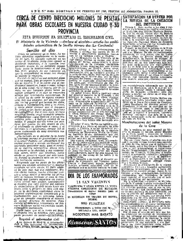 ABC SEVILLA 09-02-1969 página 43