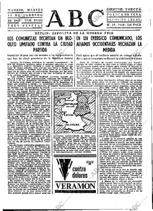 ABC MADRID 11-02-1969 página 17