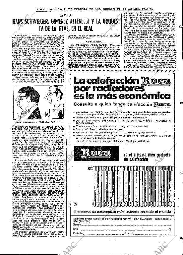 ABC MADRID 11-02-1969 página 75