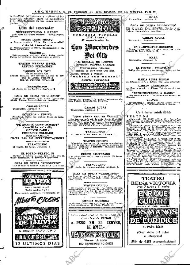 ABC MADRID 11-02-1969 página 78