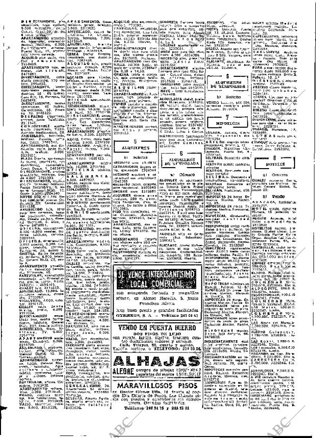 ABC MADRID 11-02-1969 página 88