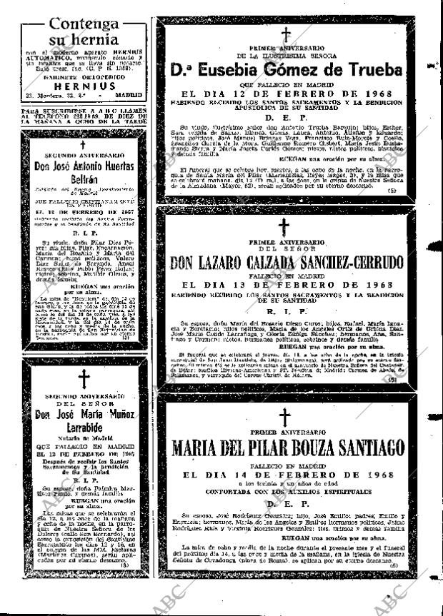 ABC MADRID 11-02-1969 página 99