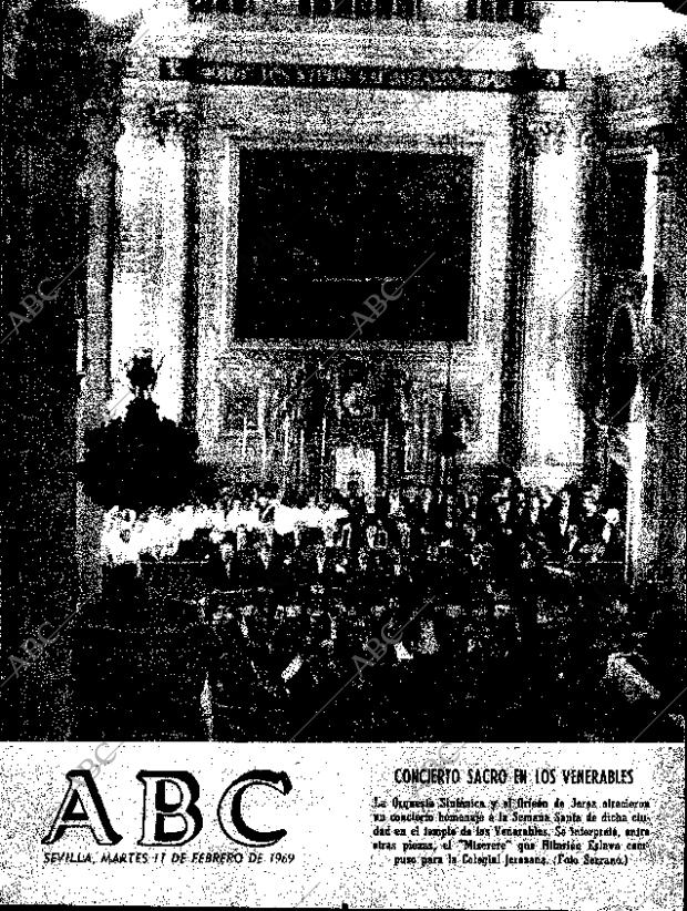 ABC SEVILLA 11-02-1969 página 1