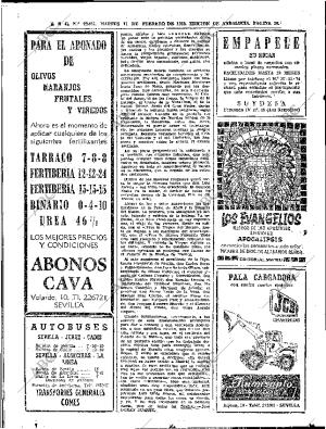 ABC SEVILLA 11-02-1969 página 28