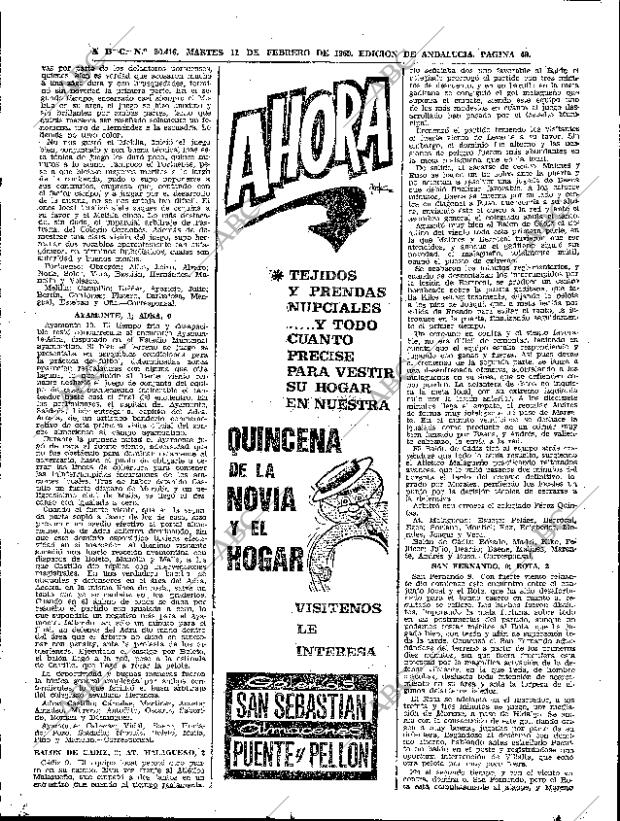 ABC SEVILLA 11-02-1969 página 49