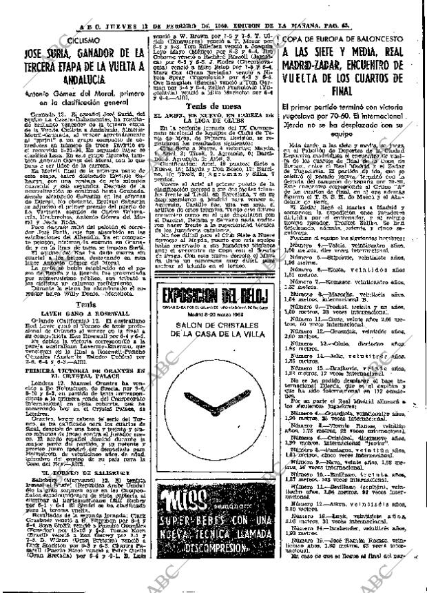 ABC MADRID 13-02-1969 página 65