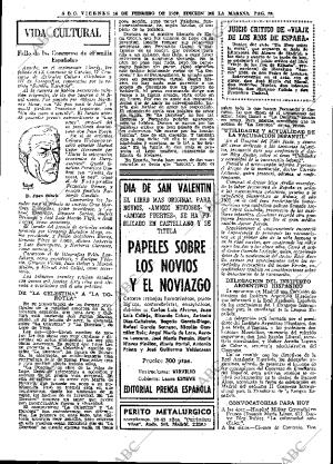 ABC MADRID 14-02-1969 página 39