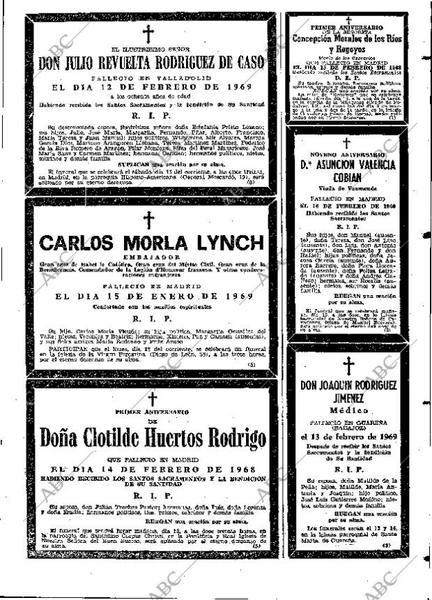 ABC MADRID 14-02-1969 página 81
