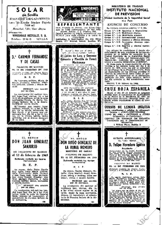 ABC MADRID 14-02-1969 página 83