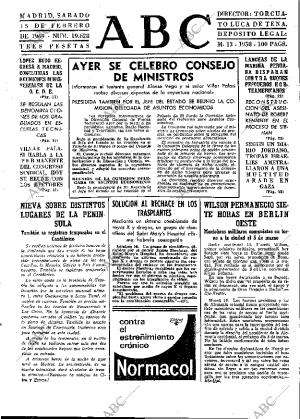 ABC MADRID 15-02-1969 página 15