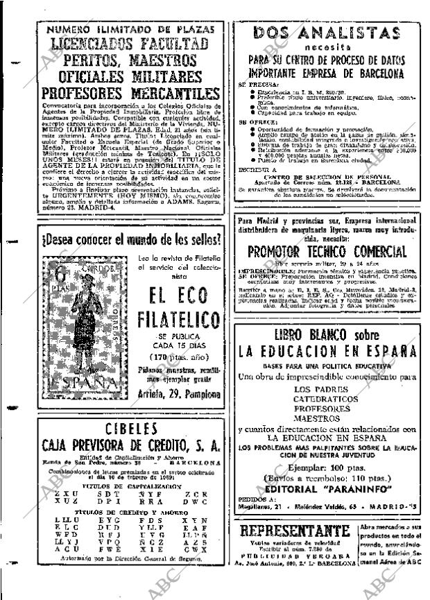 ABC MADRID 15-02-1969 página 84