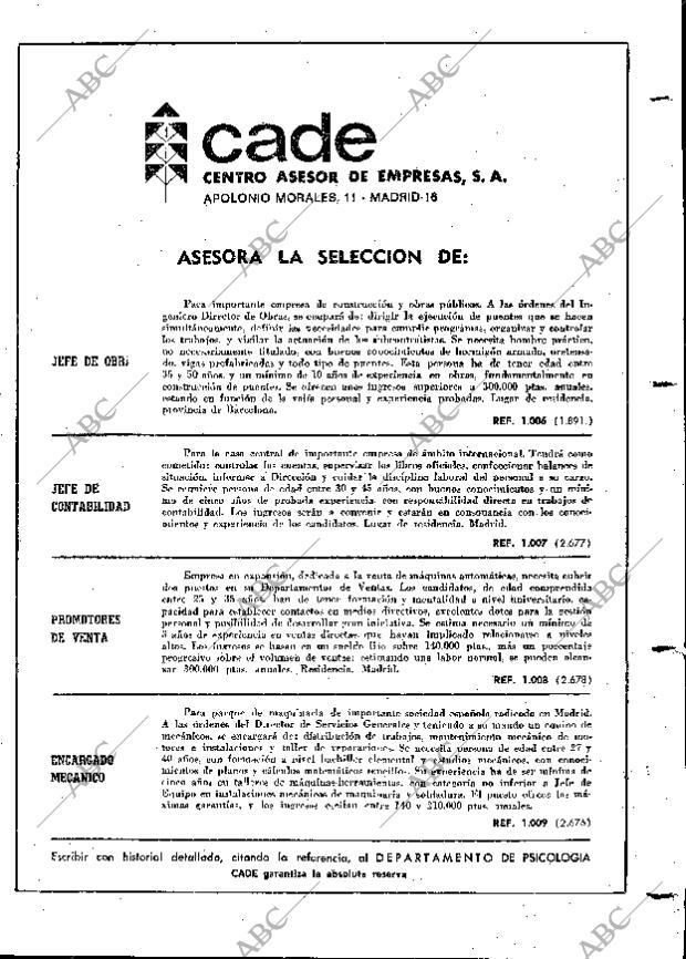 ABC MADRID 15-02-1969 página 85