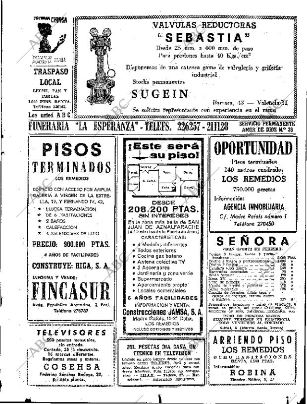 ABC SEVILLA 15-02-1969 página 57