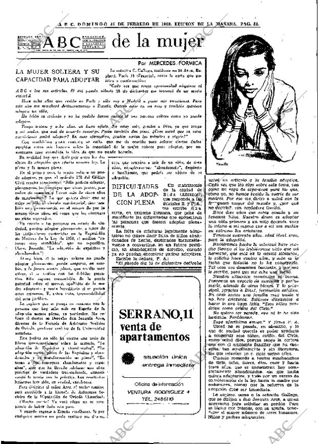 ABC MADRID 16-02-1969 página 51