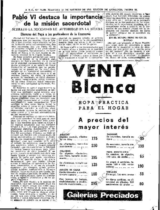 ABC SEVILLA 18-02-1969 página 23