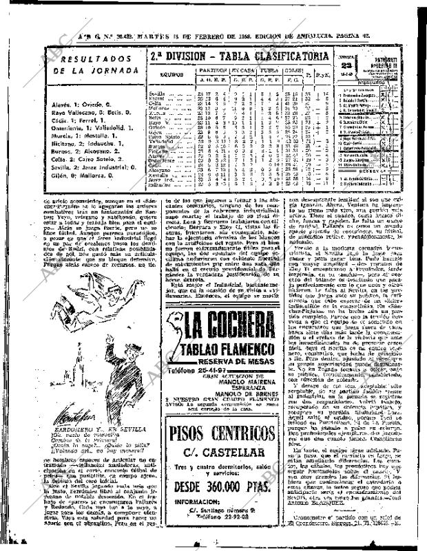 ABC SEVILLA 18-02-1969 página 42