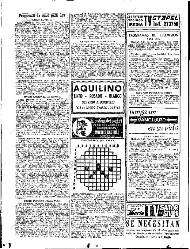 ABC SEVILLA 18-02-1969 página 62