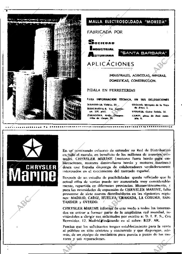 ABC MADRID 22-02-1969 página 12