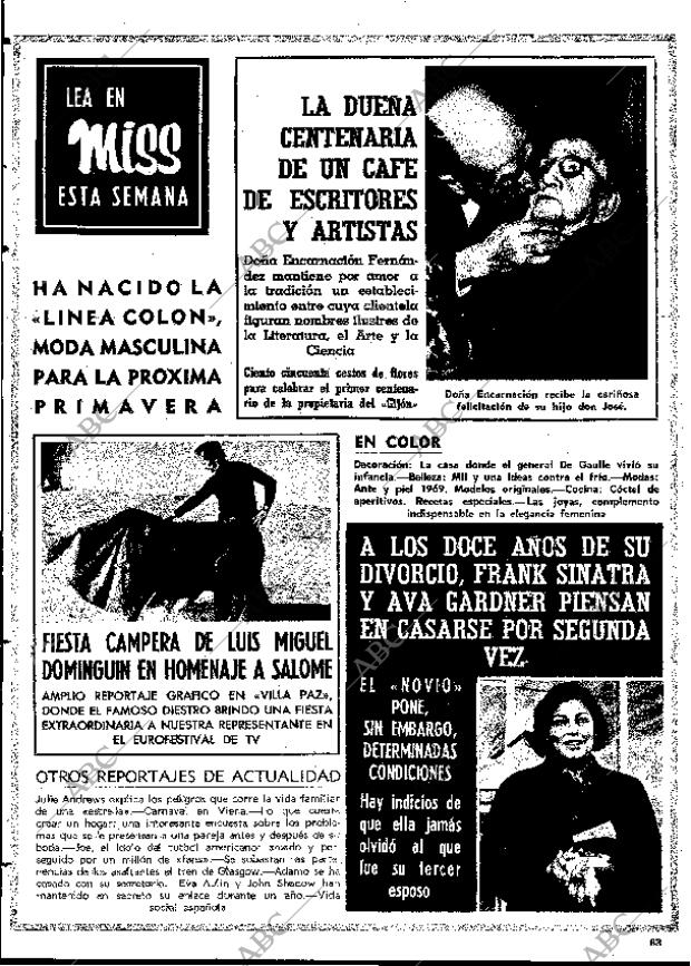 BLANCO Y NEGRO MADRID 22-02-1969 página 63