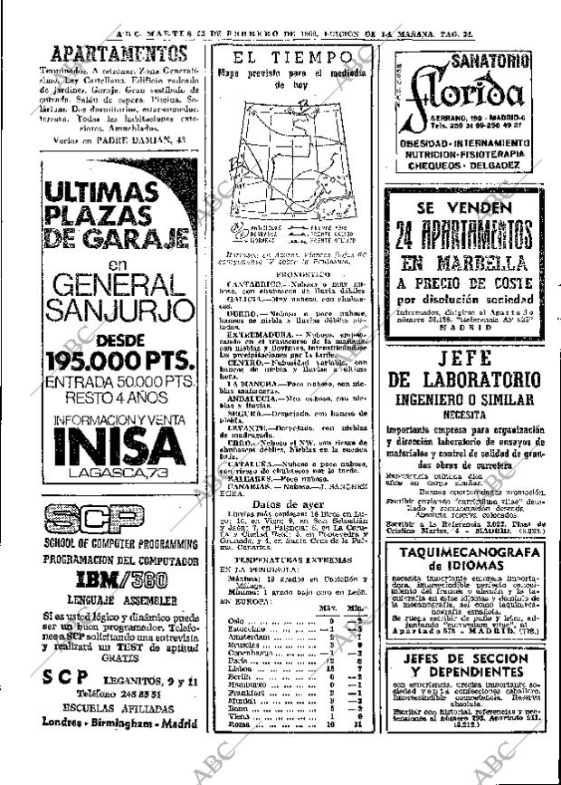 ABC MADRID 25-02-1969 página 34