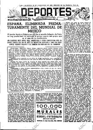 ABC MADRID 25-02-1969 página 61