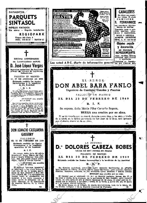 ABC MADRID 26-02-1969 página 103