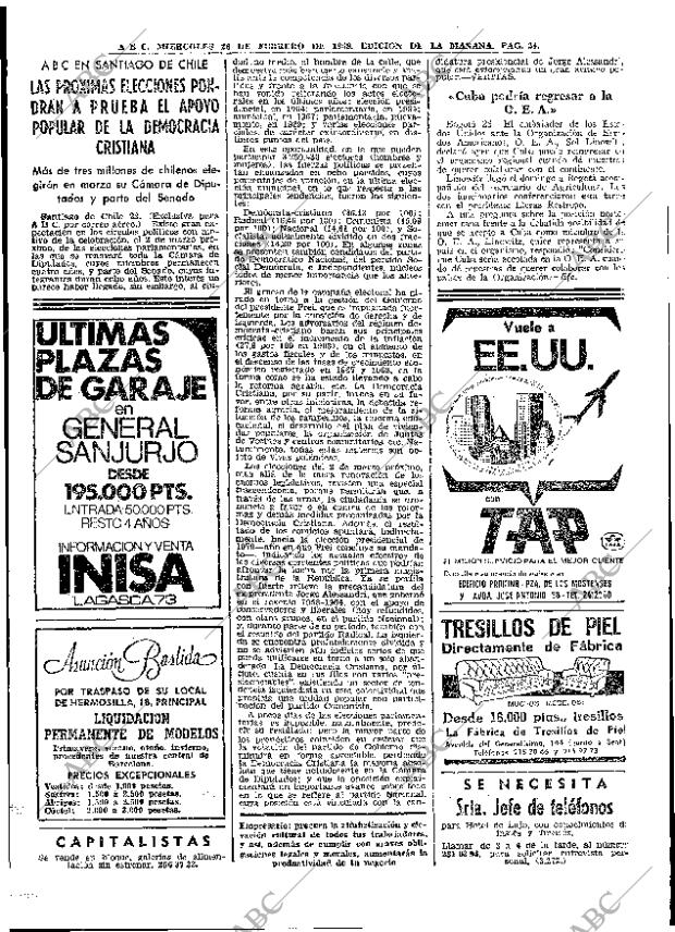 ABC MADRID 26-02-1969 página 24