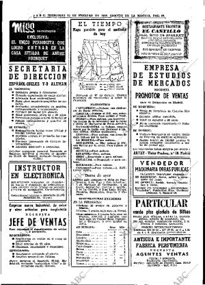 ABC MADRID 26-02-1969 página 40