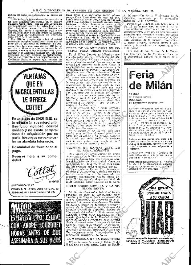 ABC MADRID 26-02-1969 página 46