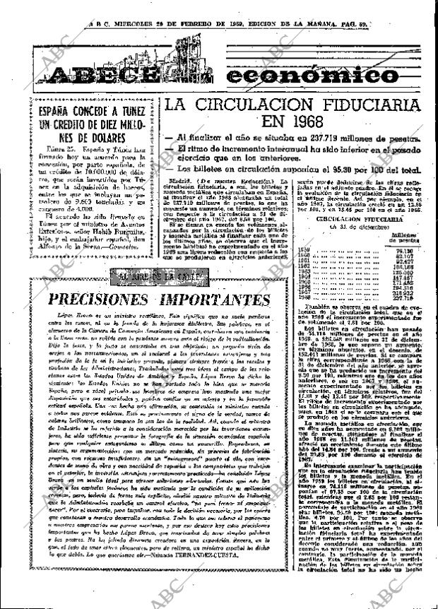 ABC MADRID 26-02-1969 página 59