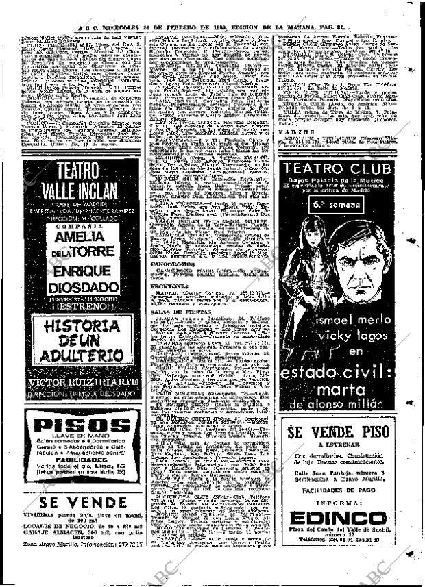 ABC MADRID 26-02-1969 página 81