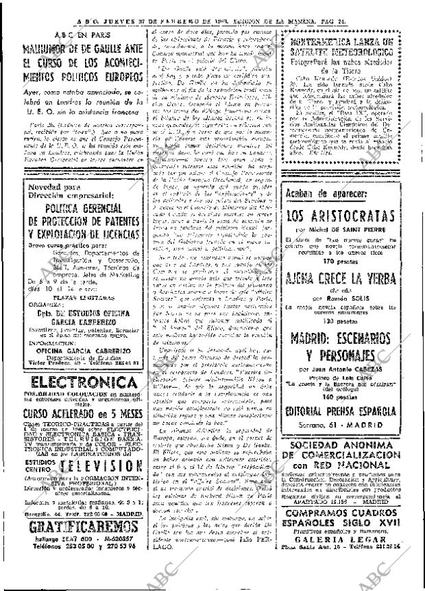 ABC MADRID 27-02-1969 página 24