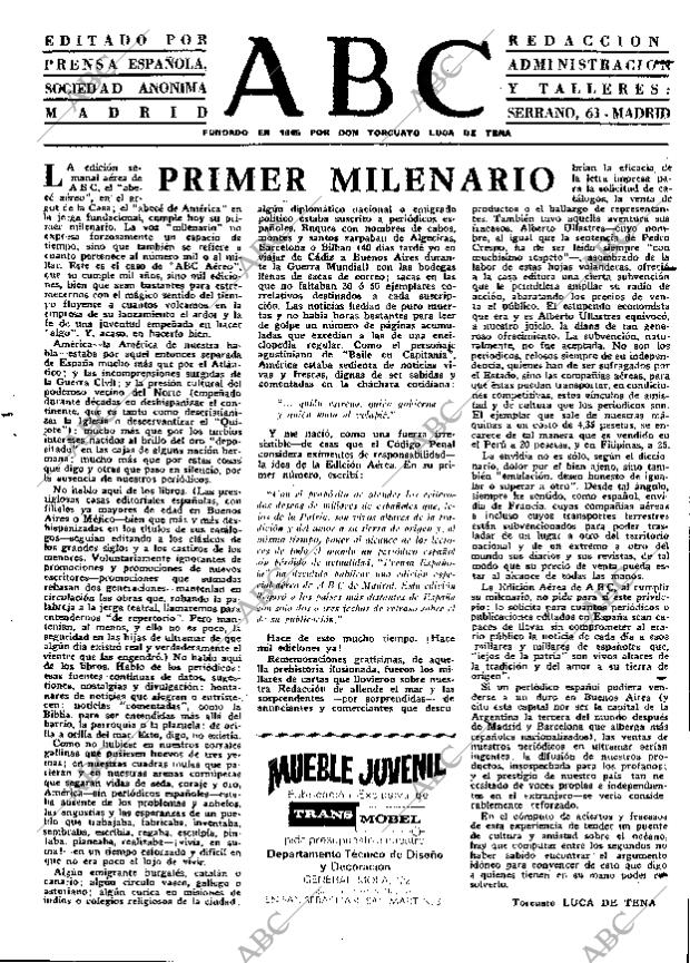 ABC MADRID 27-02-1969 página 3