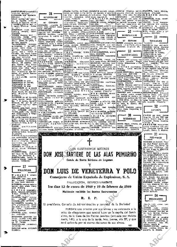 ABC MADRID 27-02-1969 página 90