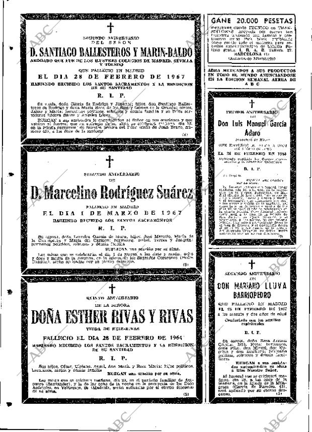 ABC MADRID 27-02-1969 página 92